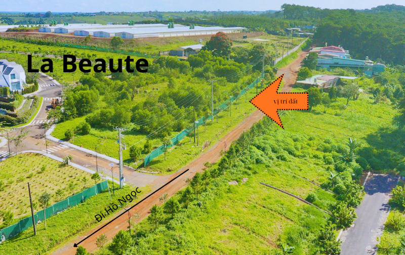 Bán 2 lô mặt tiền liền kề đẹp đất nền khu nghỉ dưỡng P2 Bảo Lộc, cách ngã 5 Đambri 6 phút đi xe